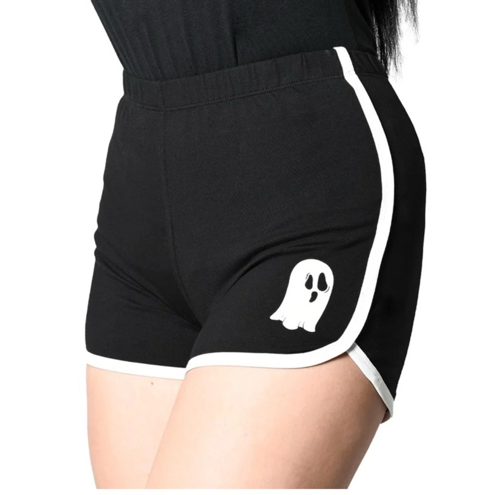 Kreepsville Ghost 👻SPOOKY Halloween Shorts Size L